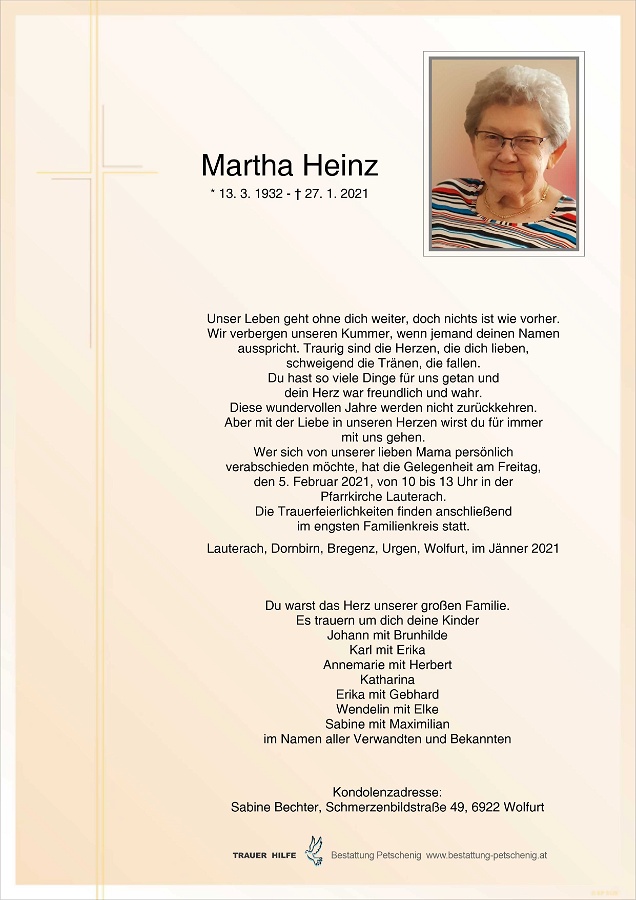 Martha Heinz